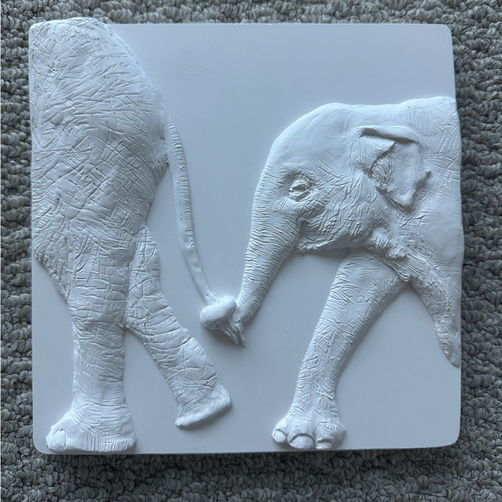 White Elephant Wall Art
